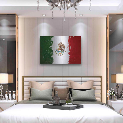 Luxe Metal Art 'Mexico' Metal Wall Art,36x24