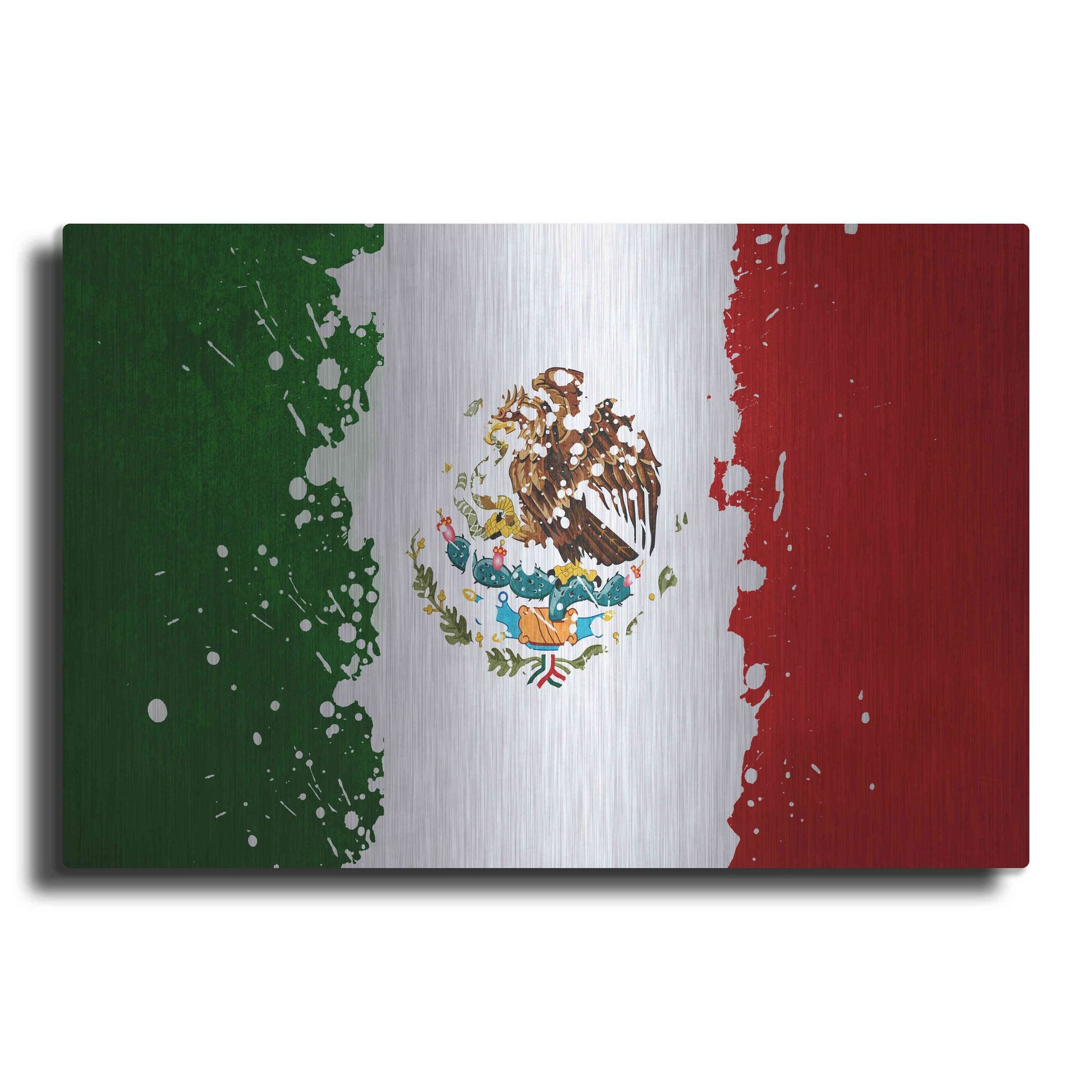 Luxe Metal Art 'Mexico' Metal Wall Art