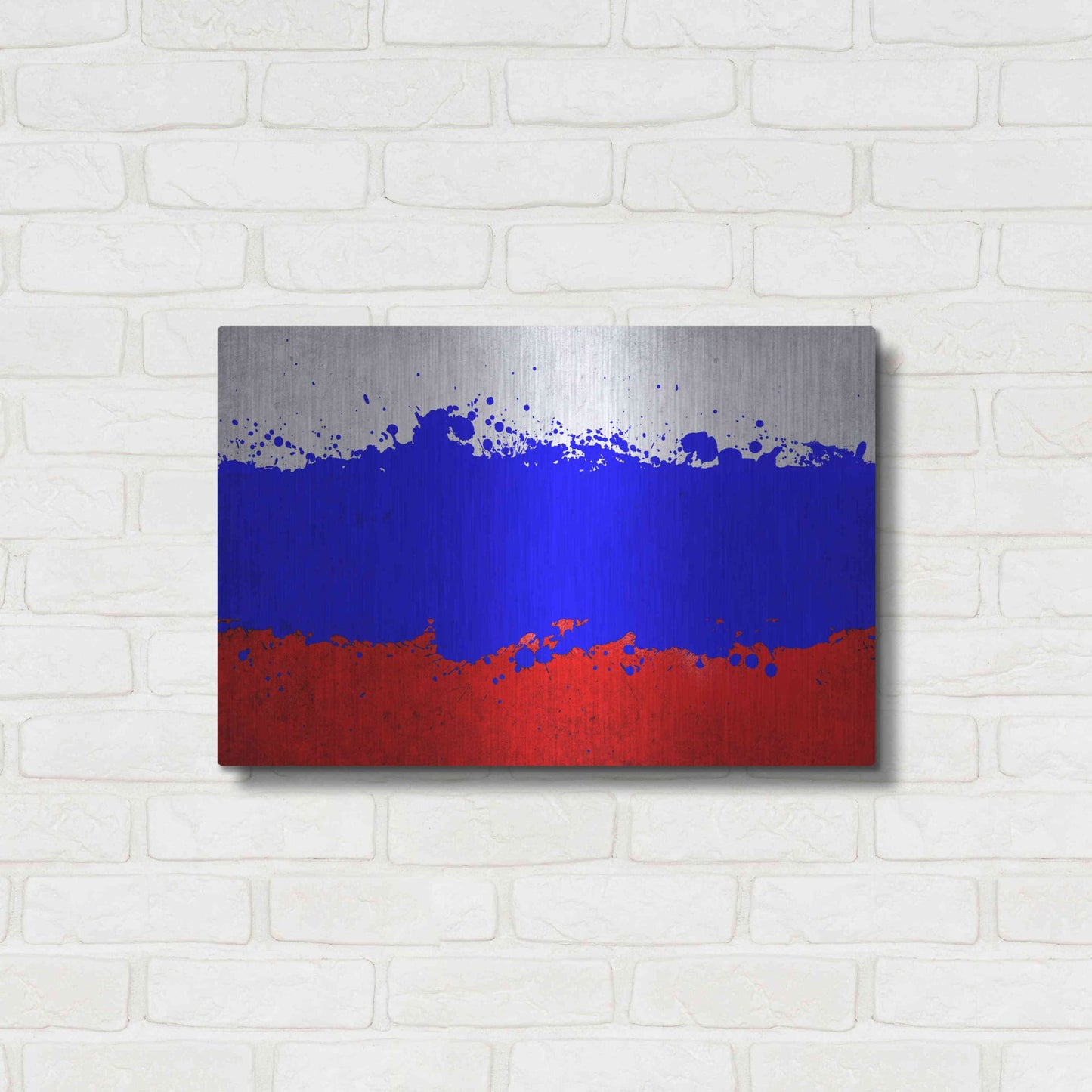 Luxe Metal Art 'Russia' Metal Wall Art,24x16