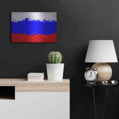 Luxe Metal Art 'Russia' Metal Wall Art,24x16