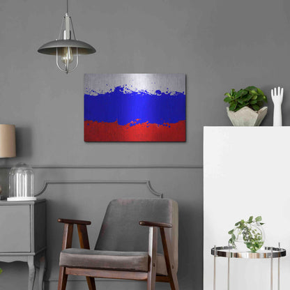 Luxe Metal Art 'Russia' Metal Wall Art,24x16