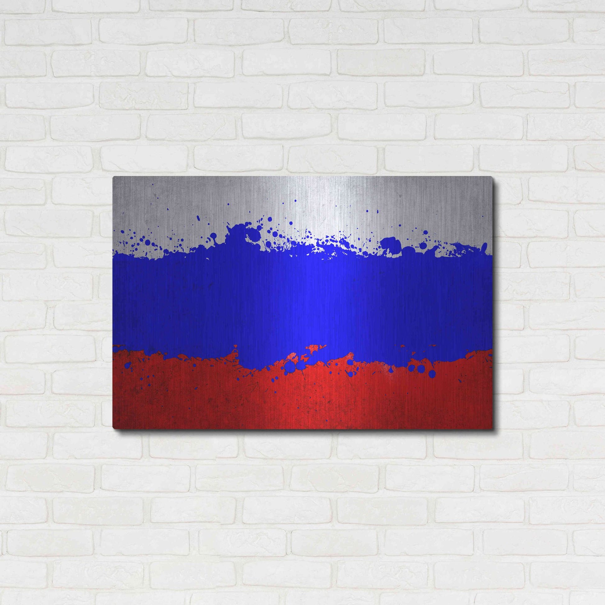 Luxe Metal Art 'Russia' Metal Wall Art,36x24