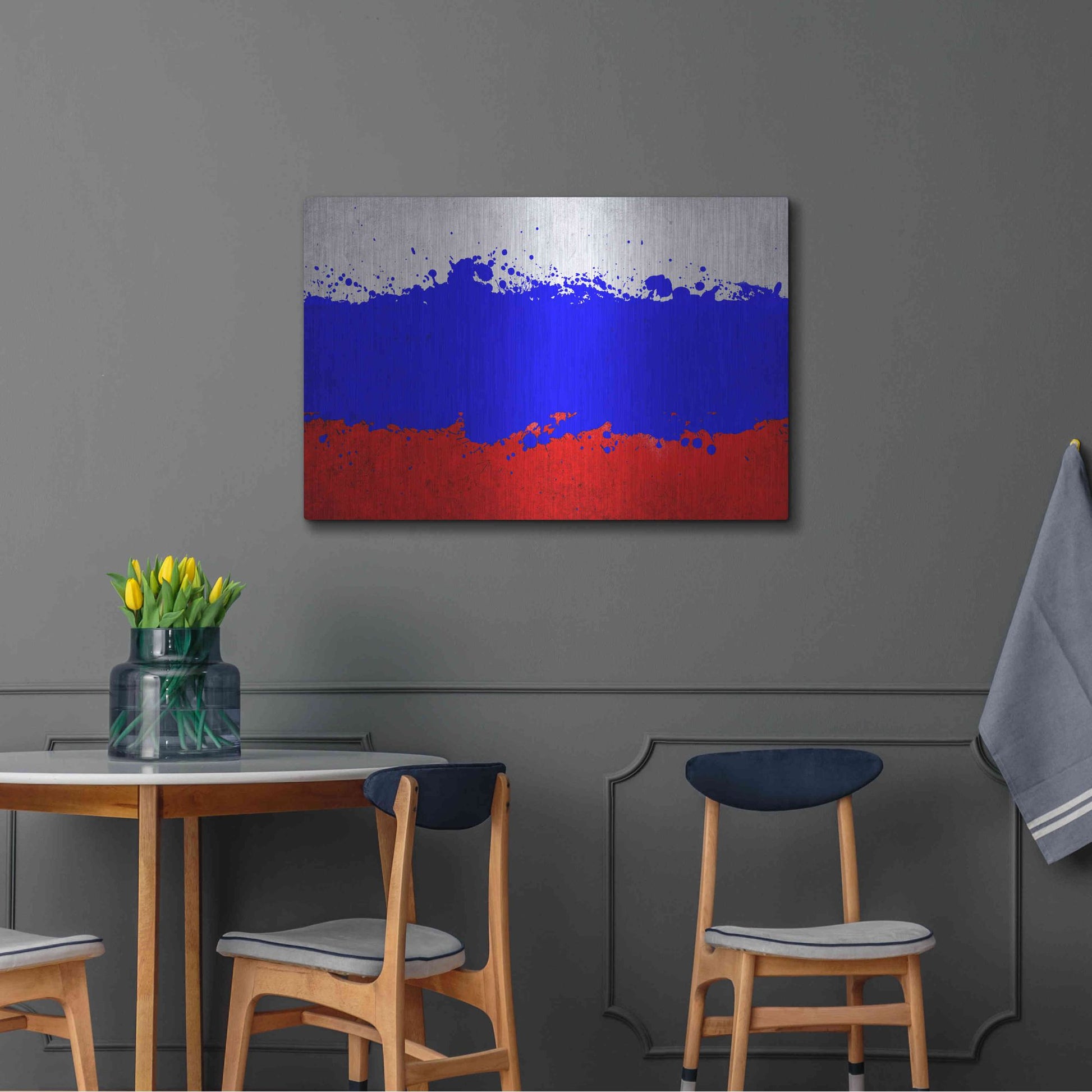 Luxe Metal Art 'Russia' Metal Wall Art,36x24
