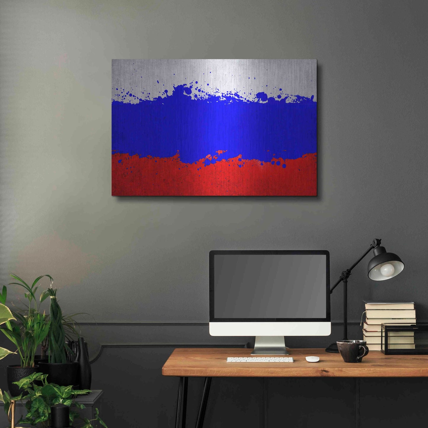 Luxe Metal Art 'Russia' Metal Wall Art,36x24