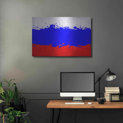 Luxe Metal Art 'Russia' Metal Wall Art,36x24