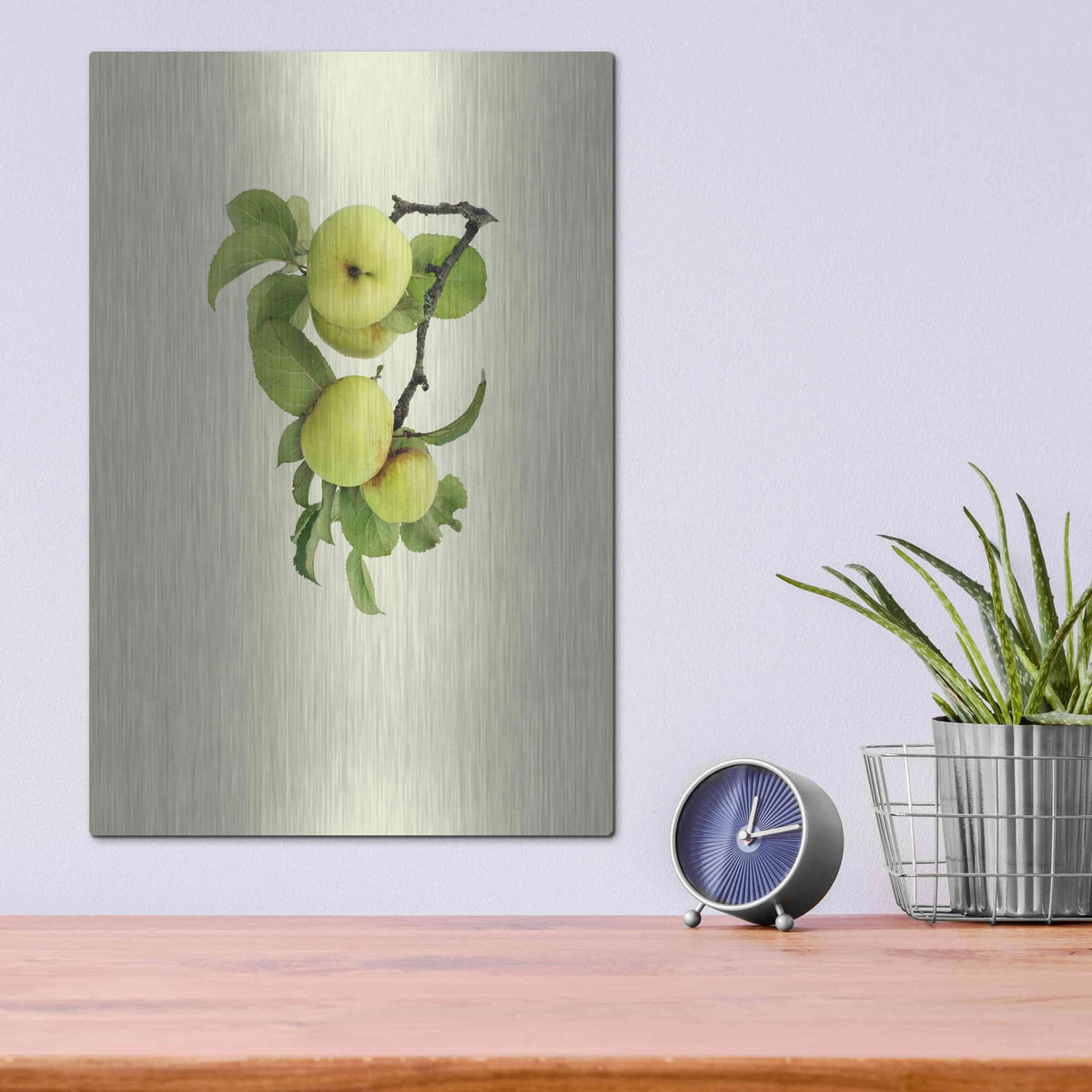 'Apple tree I' by Incado – Metal Wall Art, 12x16 room view