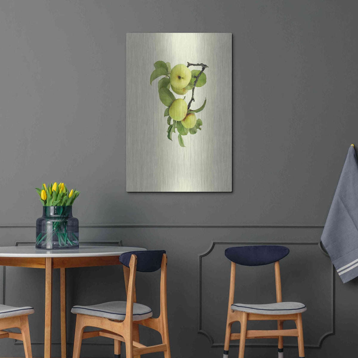 'Apple tree I' by Incado – Metal Wall Art, 24x36 room view