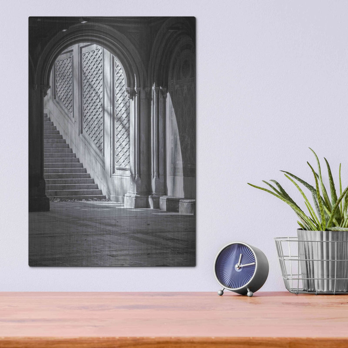 'Arch' by Incado – Metal Wall Art, 12x16 room view