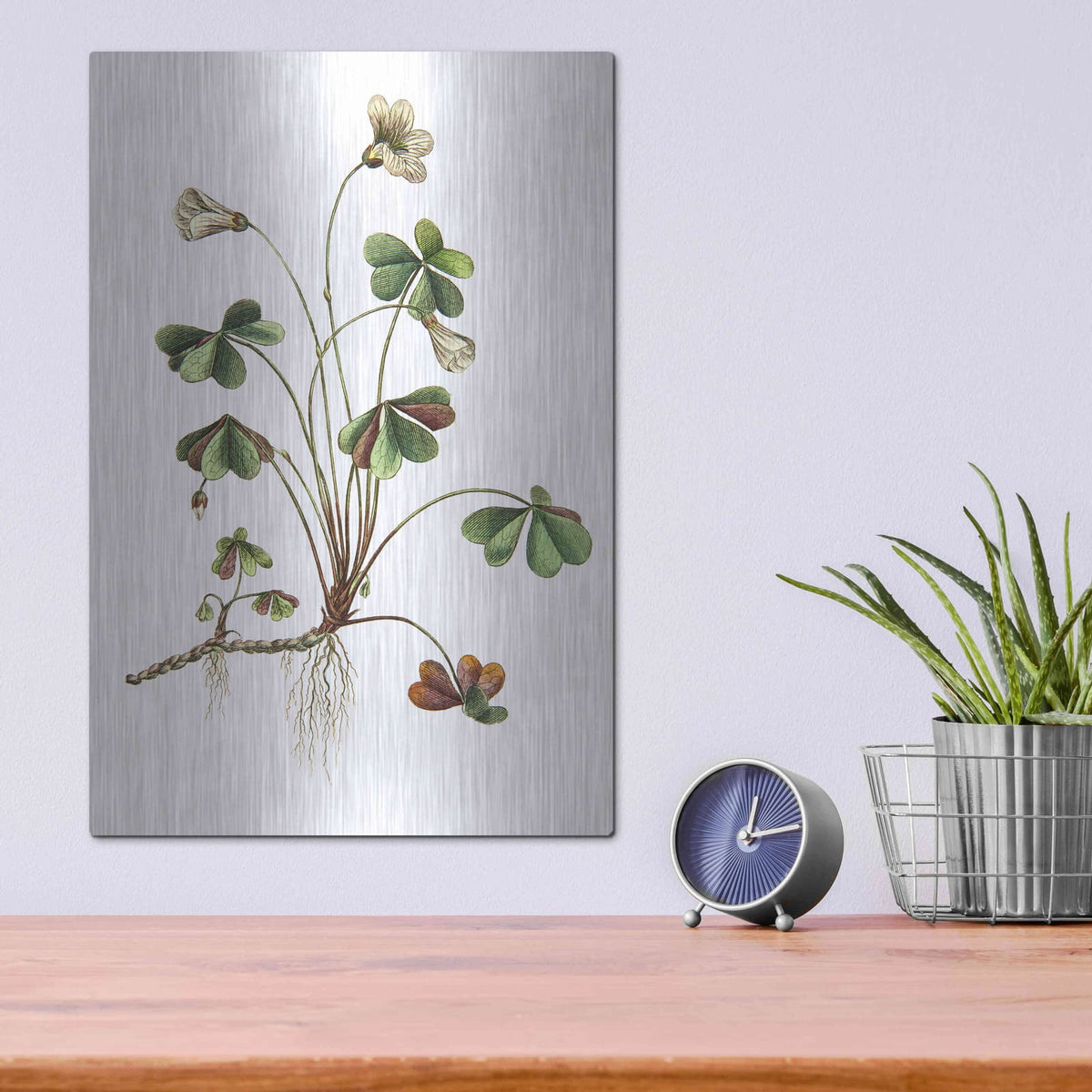 'Botanica II' by Incado – Metal Wall Art, 12x16 room view