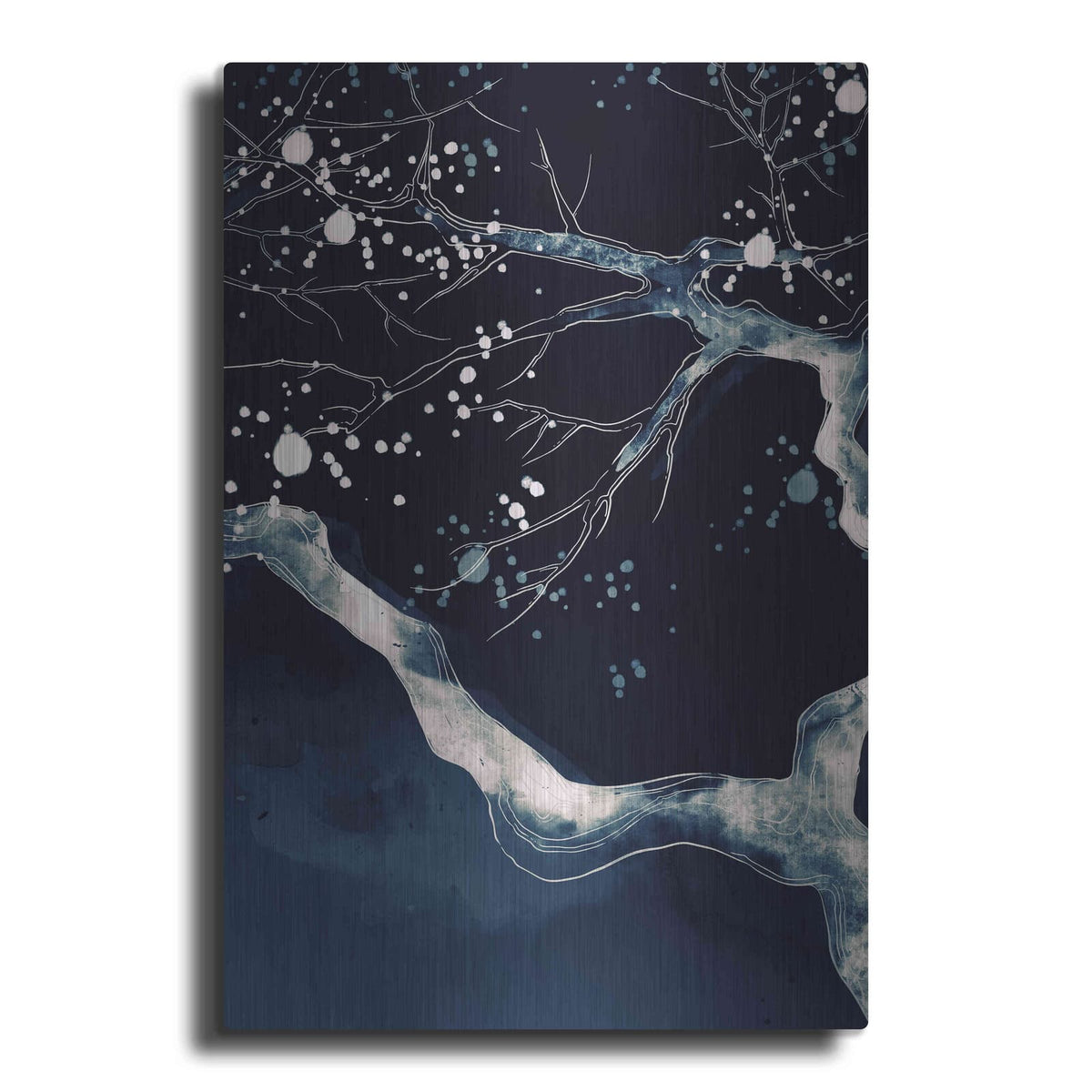 'Cherry Blossom Branch' by Incado – Metal Wall Art