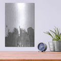 'Coal II' by Incado – Metal Wall Art, 12x16 room view