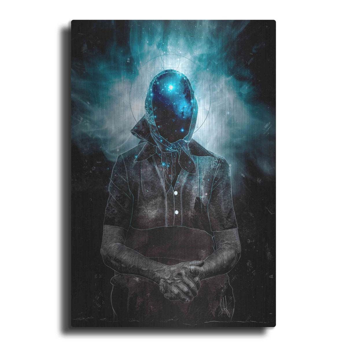 'Knowledge' by Mario Sanchez Nevado – Metal Wall Art