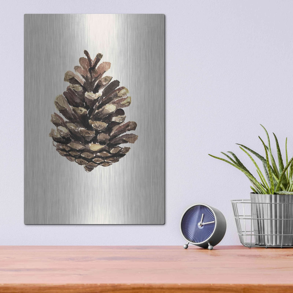 'Cone' by Incado – Metal Wall Art, 12x16 room view