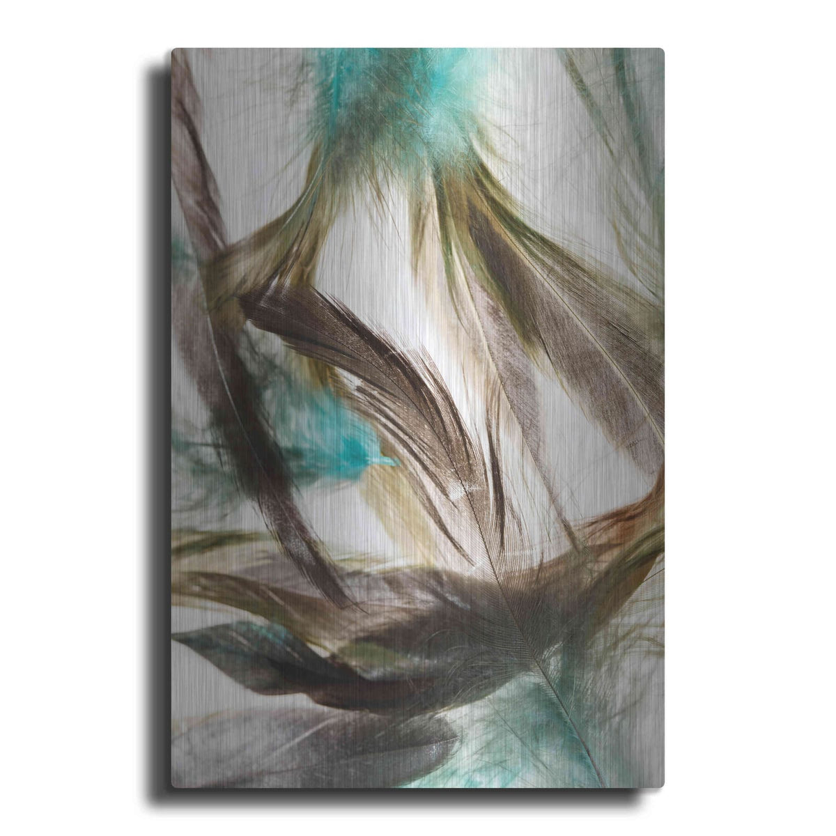 'Floating Feathers' by Incado – Metal Wall Art