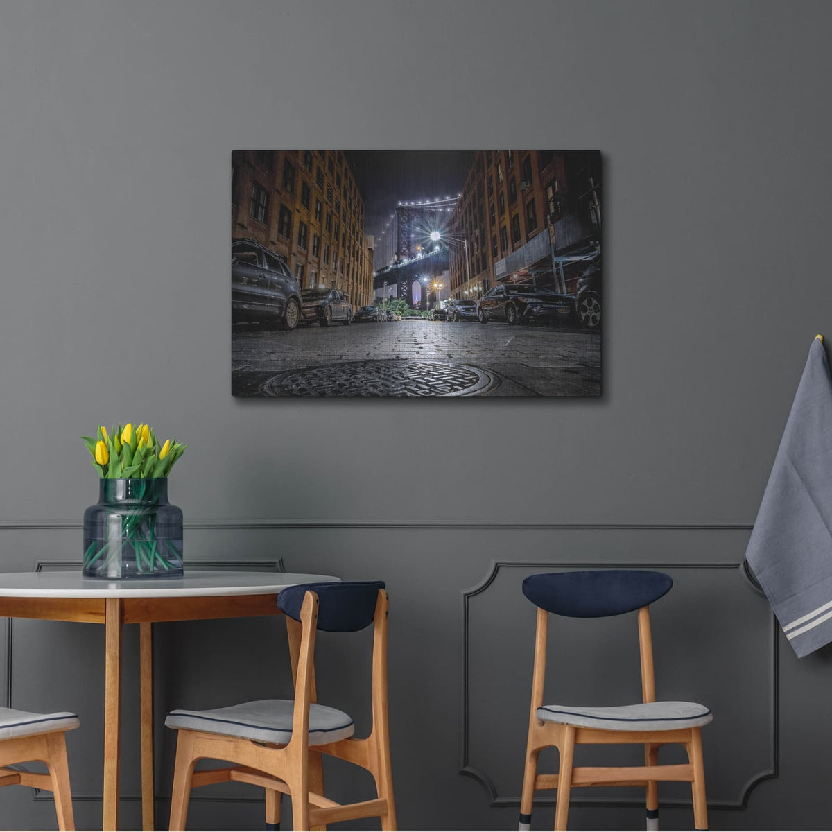 'DUMBO, New York City' by Nicklas Gustafsson – Metal Wall Art, 36x24 room view