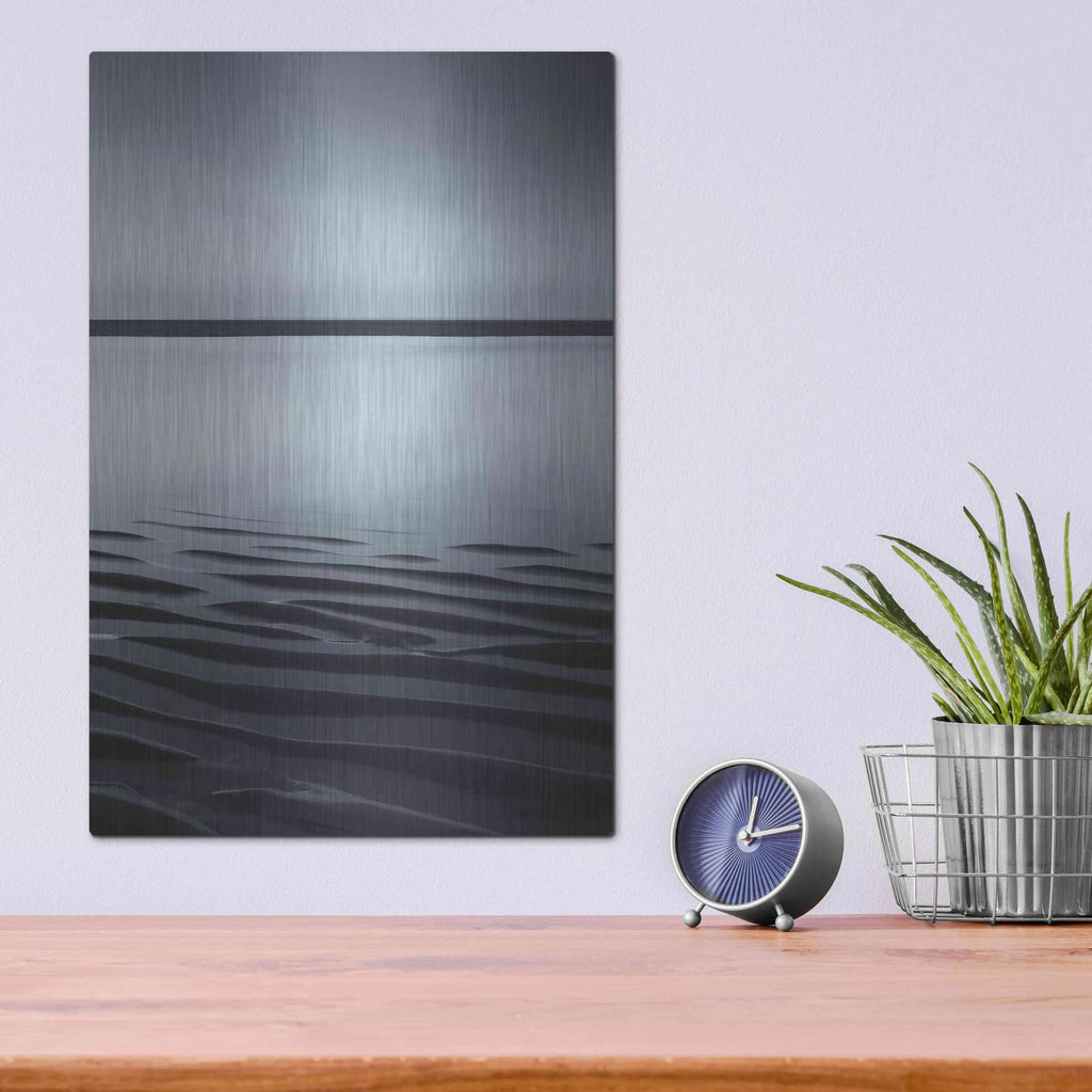'Low Tide' by Incado – Metal Wall Art, 12x16 room view