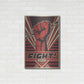 Luxe Metal Art 'Fight' Metal Wall Art,24x36