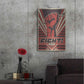 Luxe Metal Art 'Fight' Metal Wall Art,24x36