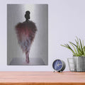 'Pinklingo' by Incado – Metal Wall Art, 12x16 room view