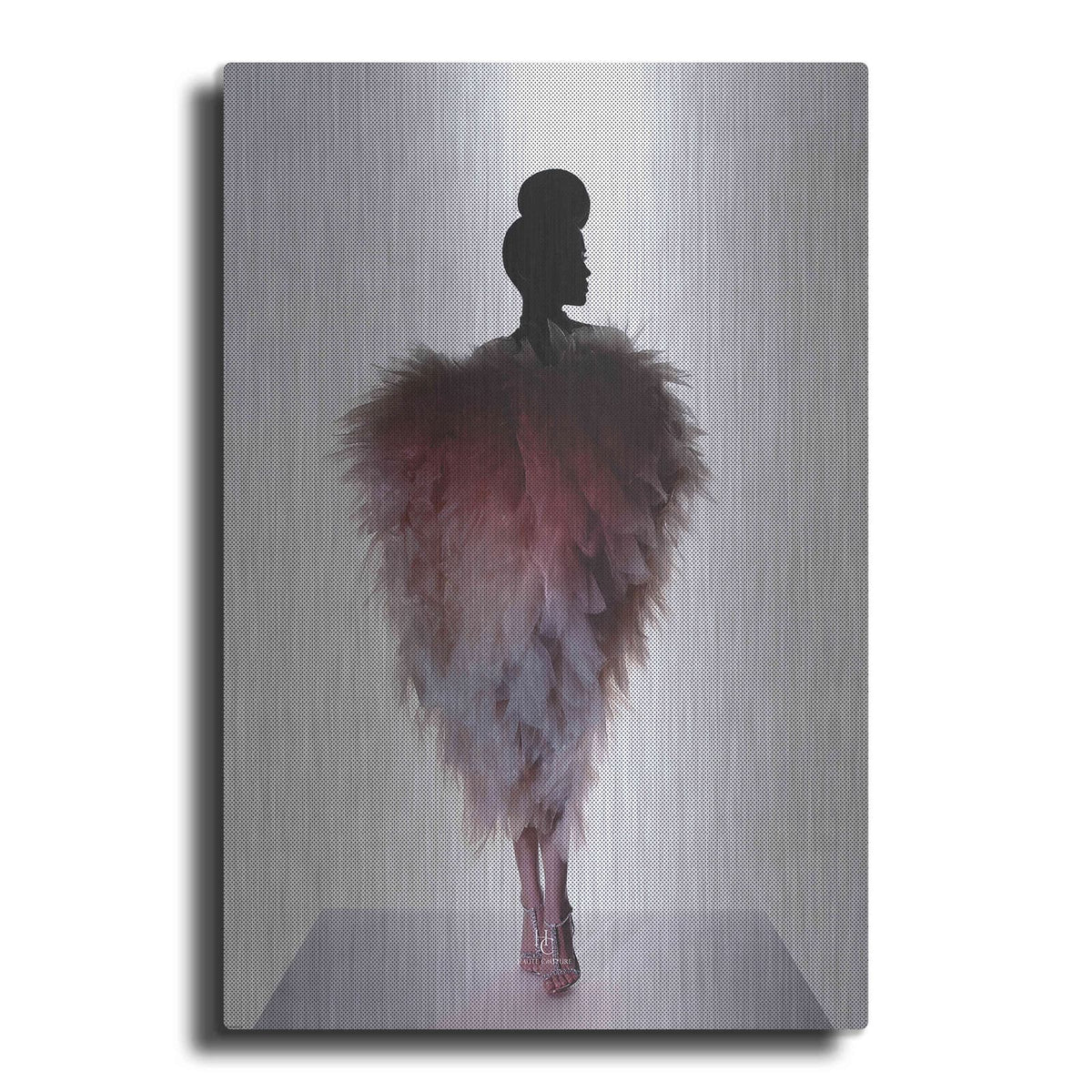 'Pinklingo' by Incado – Metal Wall Art