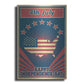 Luxe Metal Art 'Independence Day USA' Metal Wall Art