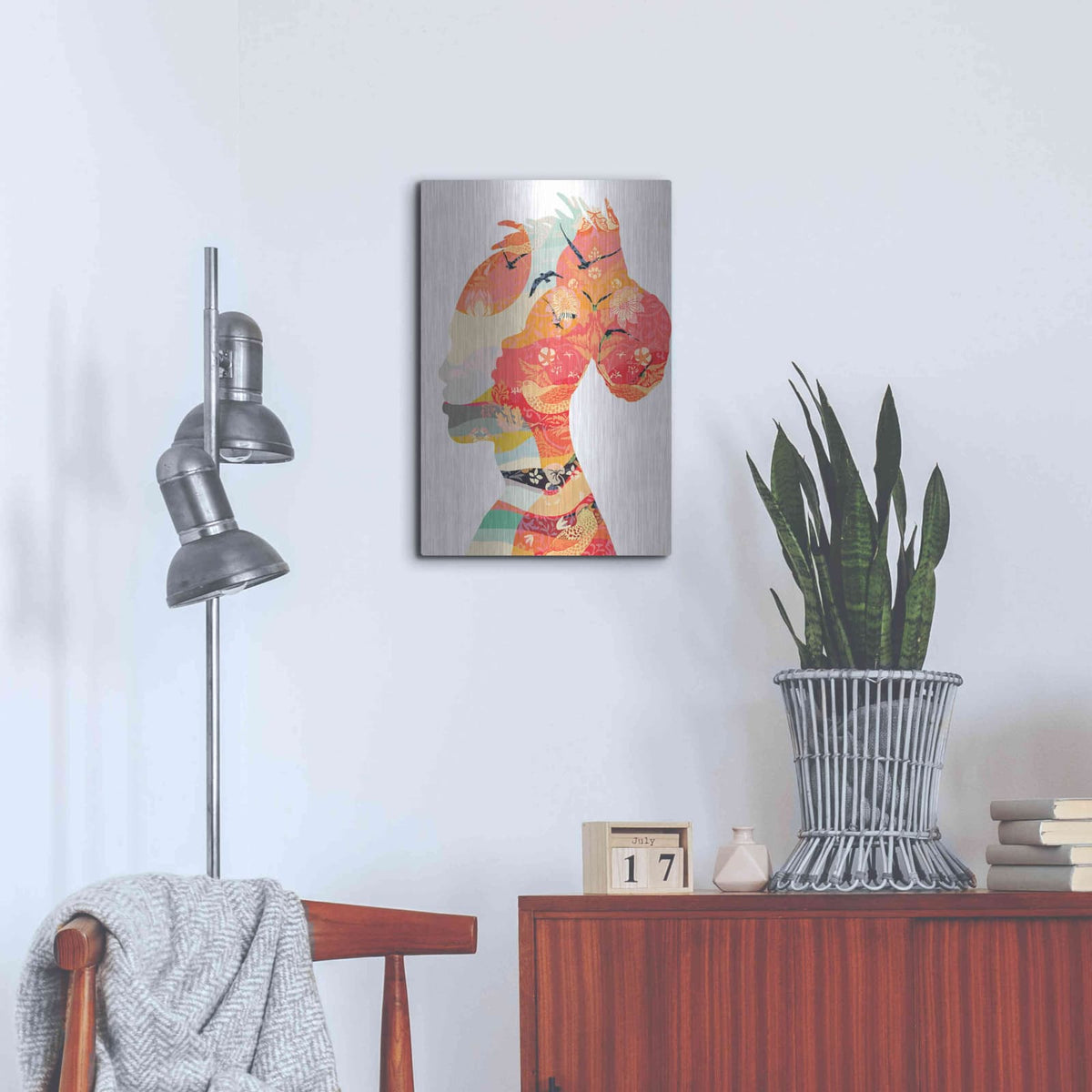 'Two' by Ioana Horvat – Metal Wall Art, 16x24 room view