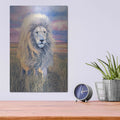 'Timbavati Messenger' by Jan Henderson – Metal Wall Art, 12x16 room view