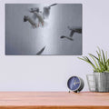 'Bird Hug' by Luxe Metal Portfolio – Metal Wall Art, 16x12 room view
