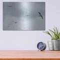 'Sky Patrol' by Luxe Metal Portfolio – Metal Wall Art, 16x12 room view