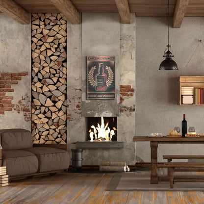 Luxe Metal Art 'Whiskey' Metal Wall Art,24x36