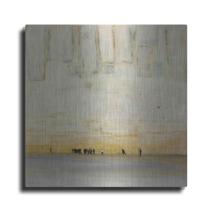 Luxe Metal Art 'No Finish Line' by DB Waterman, Metal Wall Art