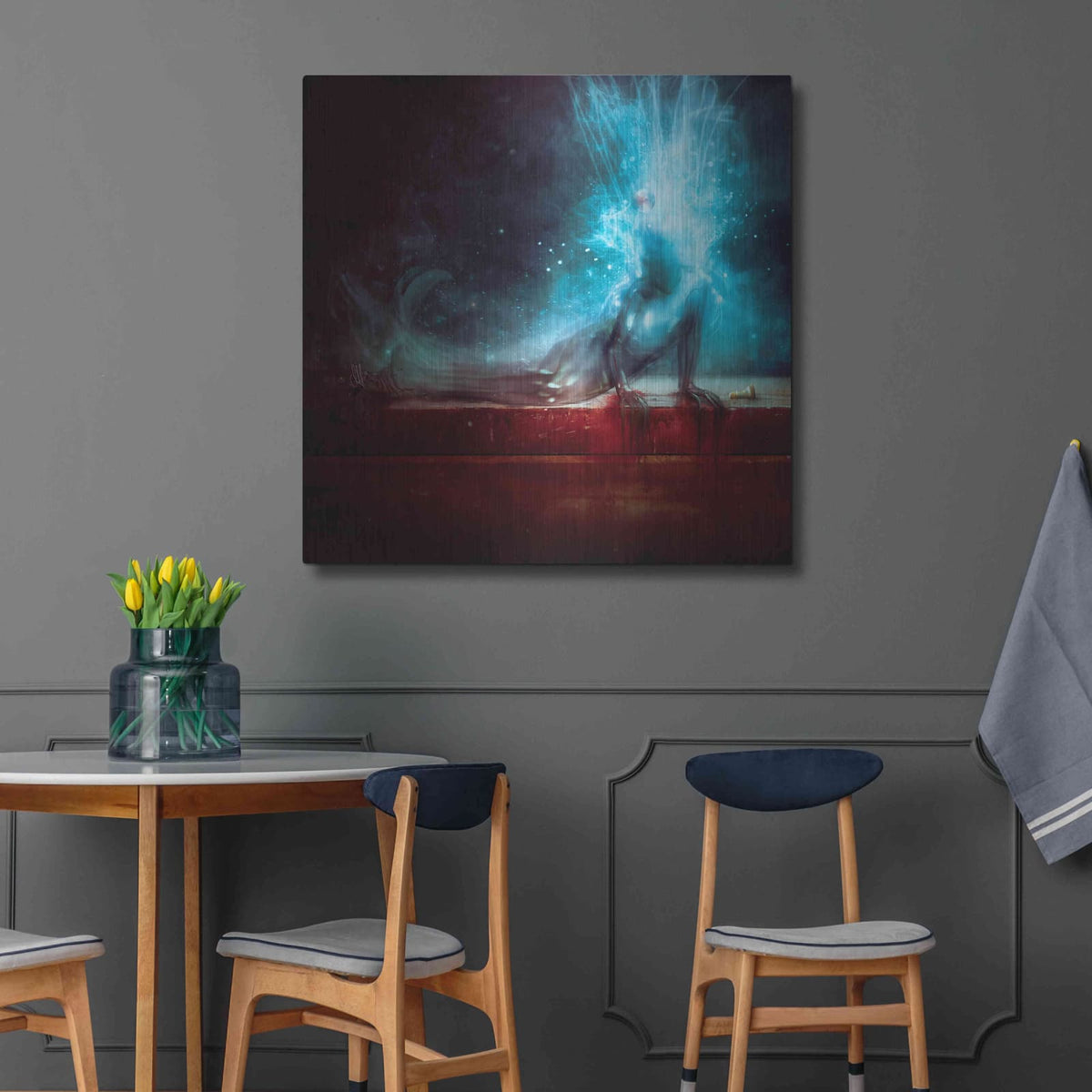 'A Dying Wish' by Mario Sanchez Nevado – Metal Wall Art, 36x36 room view