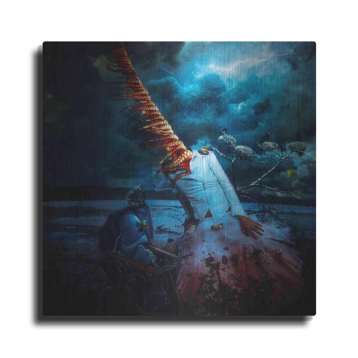 'July 10th 1985' by Mario Sanchez Nevado – Metal Wall Art