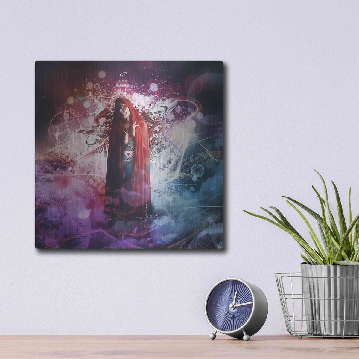 'Placebo Effect' by Mario Sanchez Nevado – Metal Wall Art, 12x12 room view