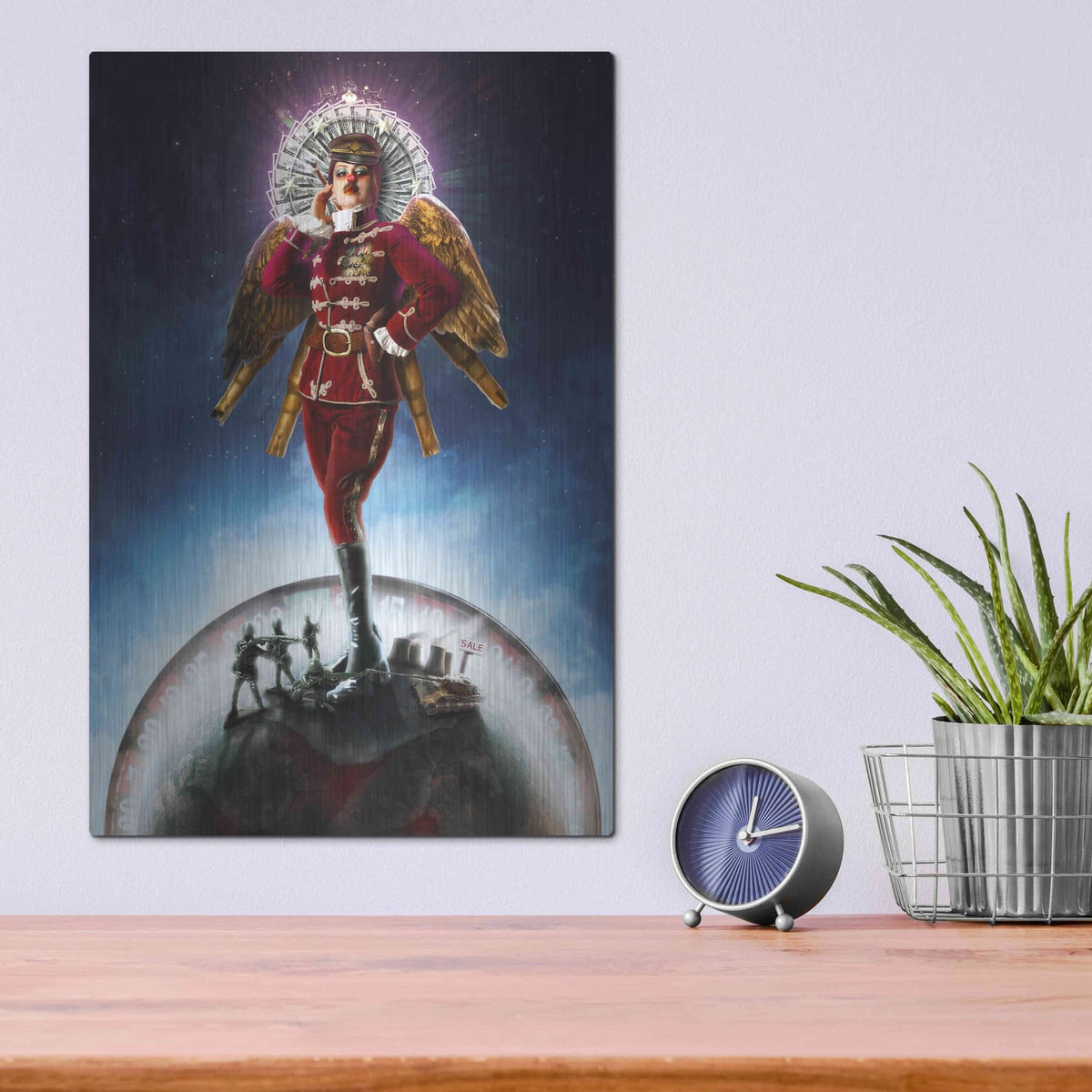 'All And Everyone' by Mario Sanchez Nevado – Metal Wall Art, 12x16 room view