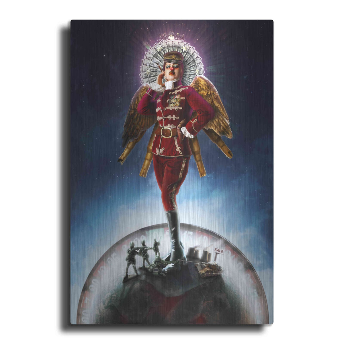 'All And Everyone' by Mario Sanchez Nevado – Metal Wall Art