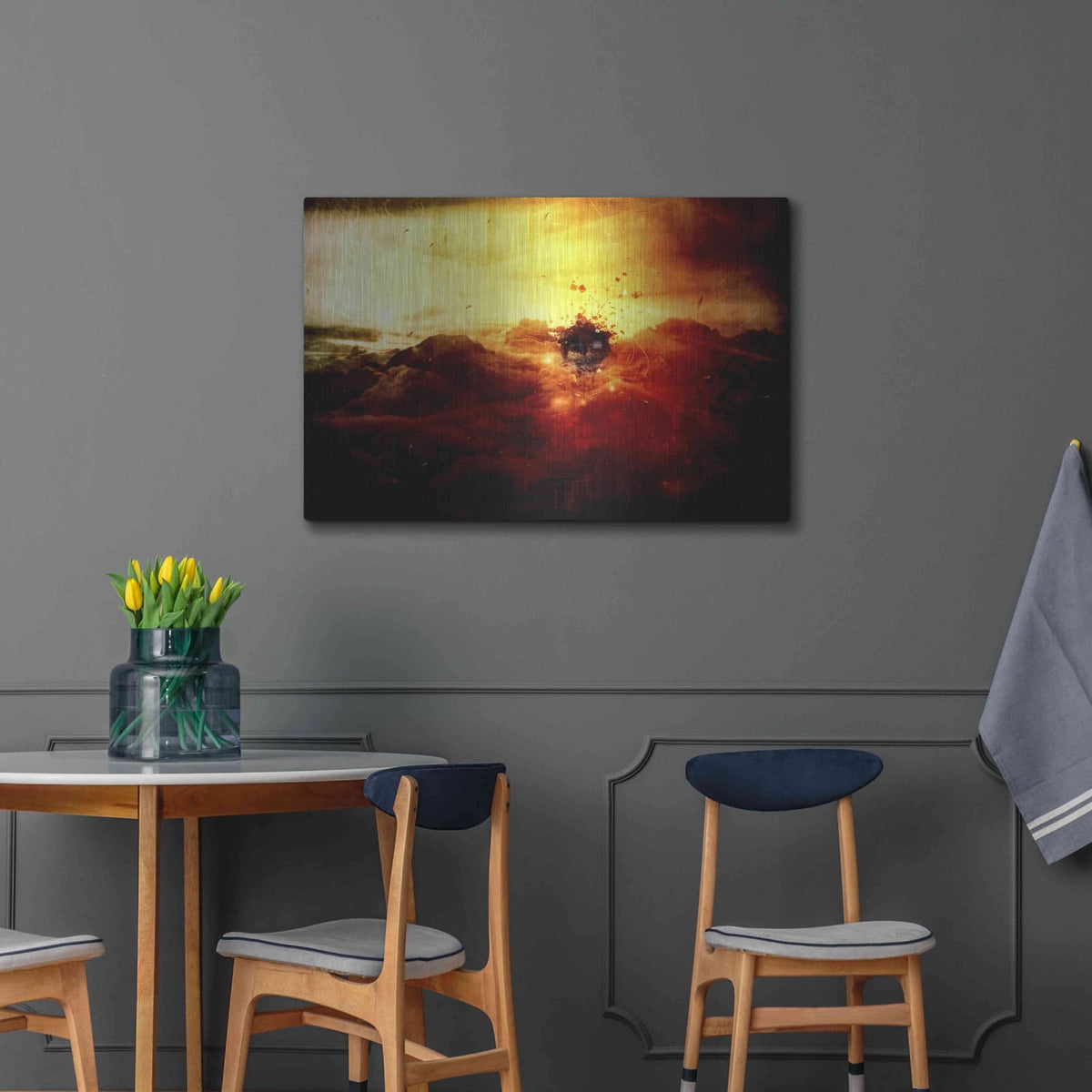 'Are You There' by Mario Sanchez Nevado – Metal Wall Art, 36x24 room view