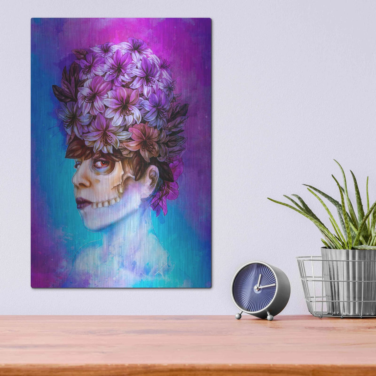 'Aurora' by Mario Sanchez Nevado – Metal Wall Art, 12x16 room view