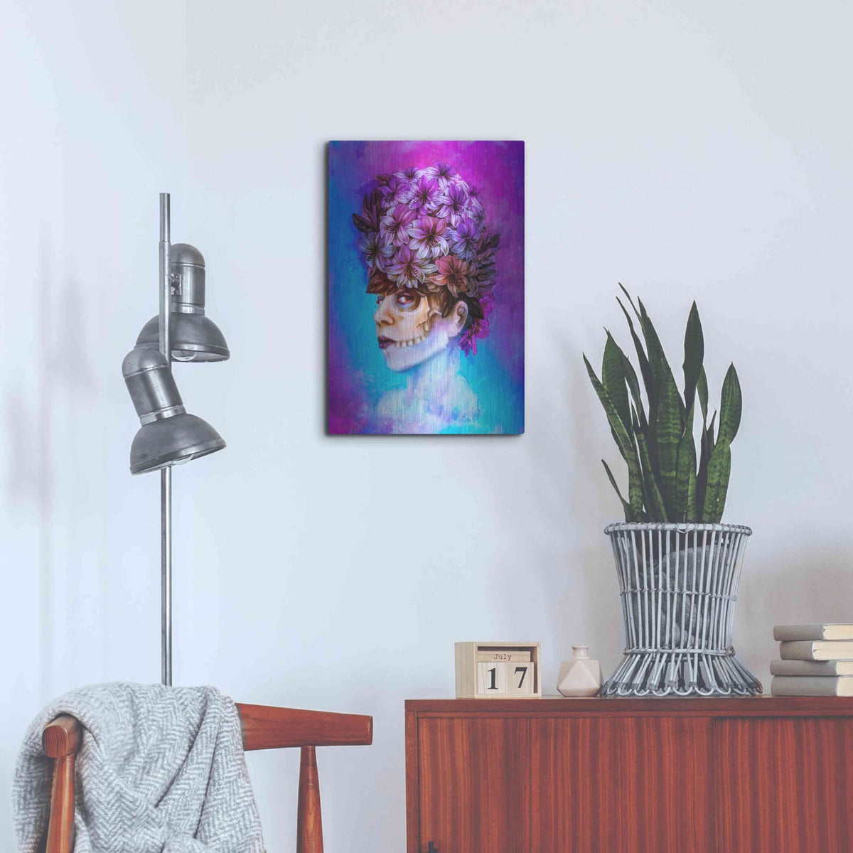 'Aurora' by Mario Sanchez Nevado – Metal Wall Art, 16x24 room view