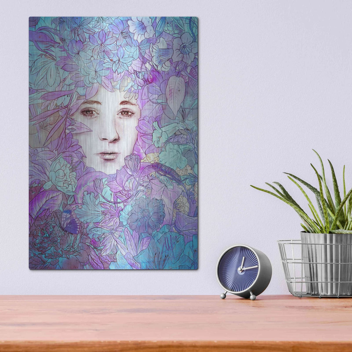 'Cocoon' by Mario Sanchez Nevado – Metal Wall Art, 12x16 room view