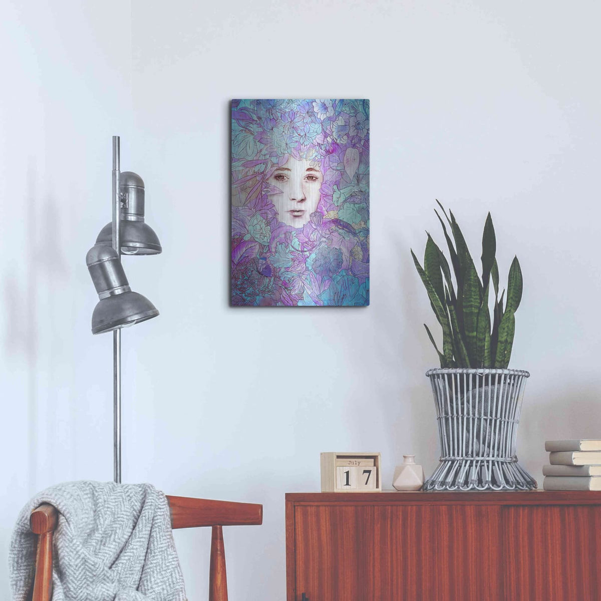 'Cocoon' by Mario Sanchez Nevado – Metal Wall Art, 16x24 room view
