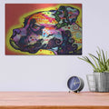 'Profile Boxer' by Dean Russo – Metal Wall Art, 16x12 room view
