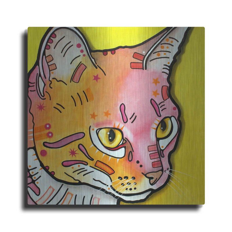 'Watching Rain' by Dean Russo – Metal Wall Art