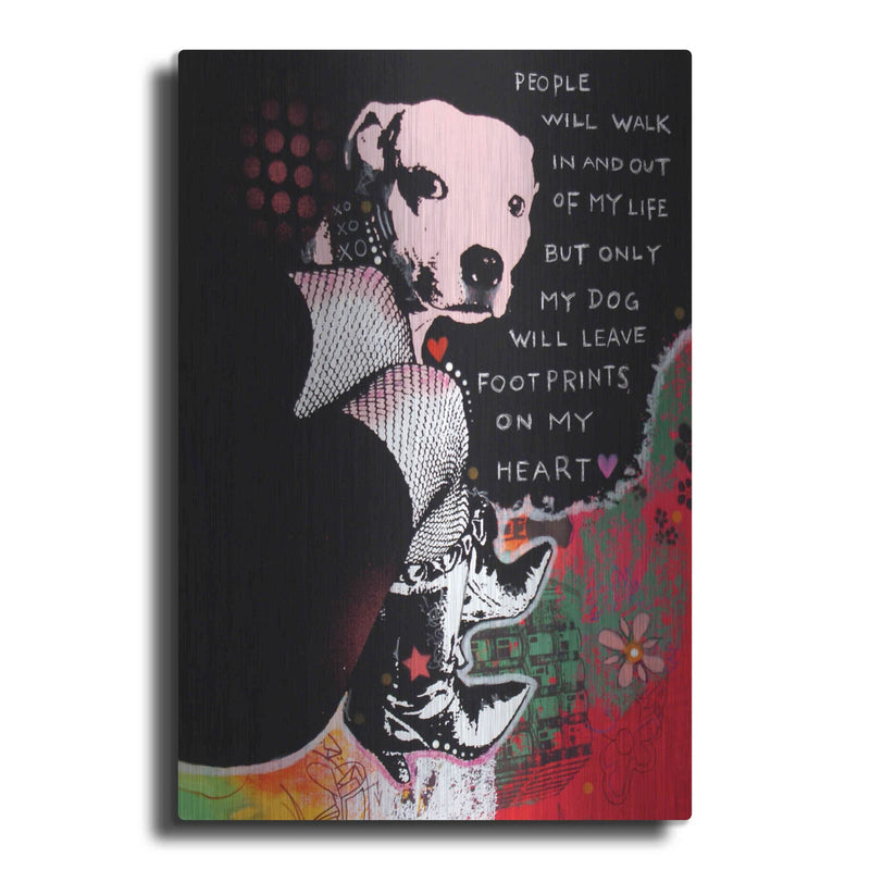 'Girls Best Friend' by Dean Russo – Metal Wall Art