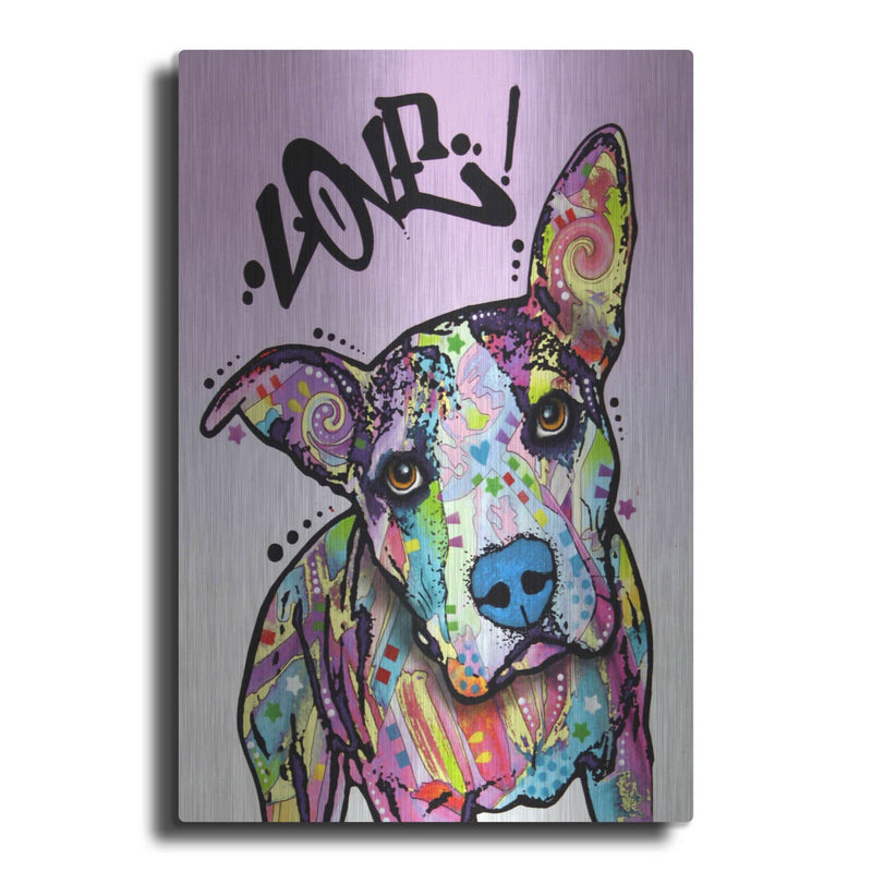 'Love!' by Dean Russo – Metal Wall Art