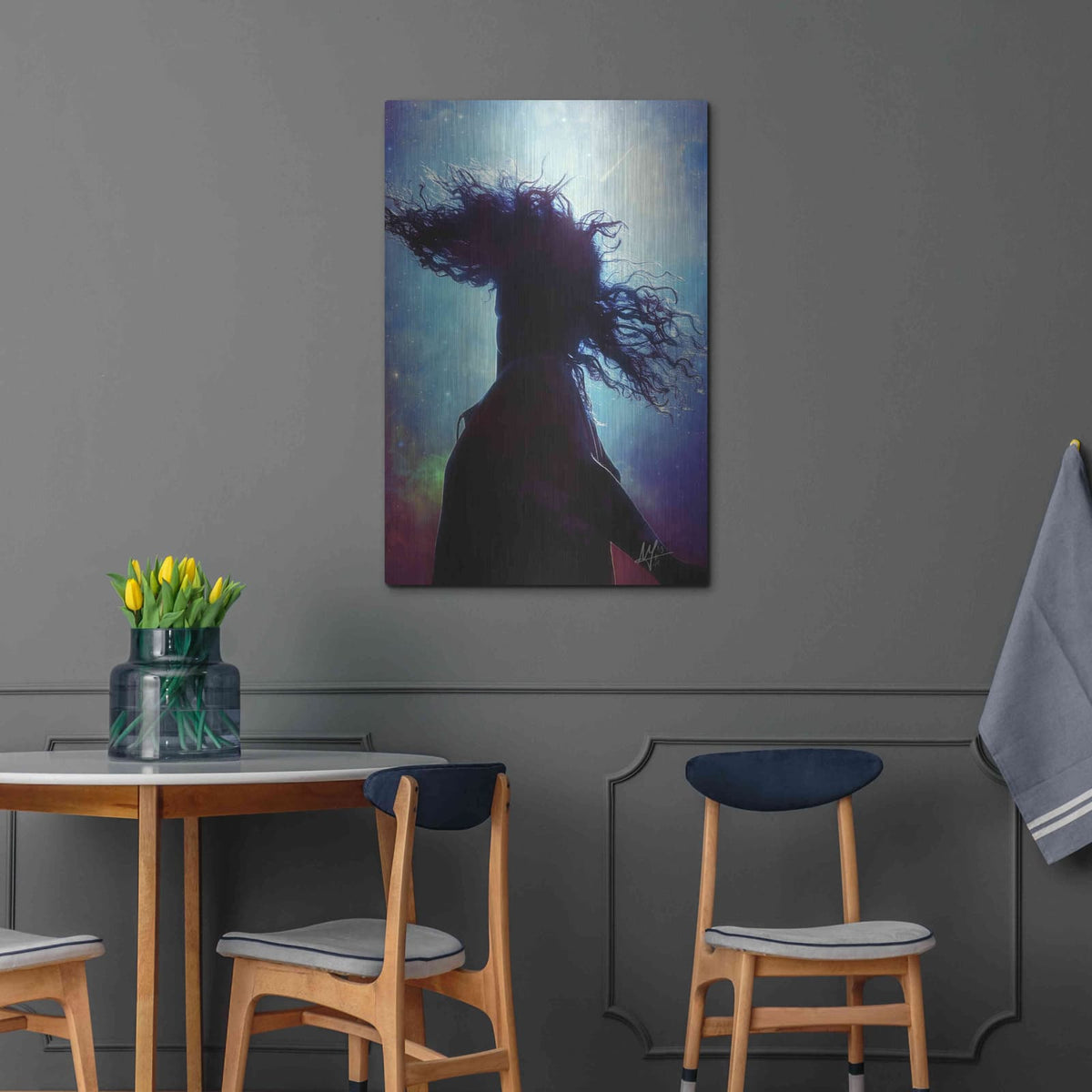 'Make A Wish' by Mario Sanchez Nevado – Metal Wall Art, 24x36 room view