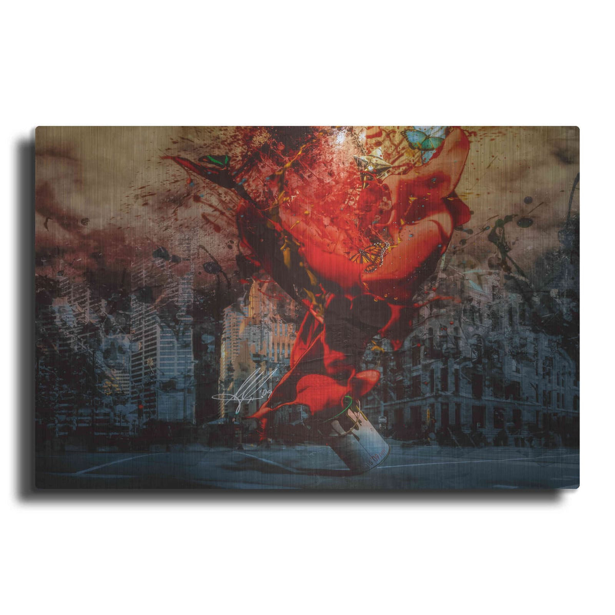 'Masochistic Artist' by Mario Sanchez Nevado – Metal Wall Art