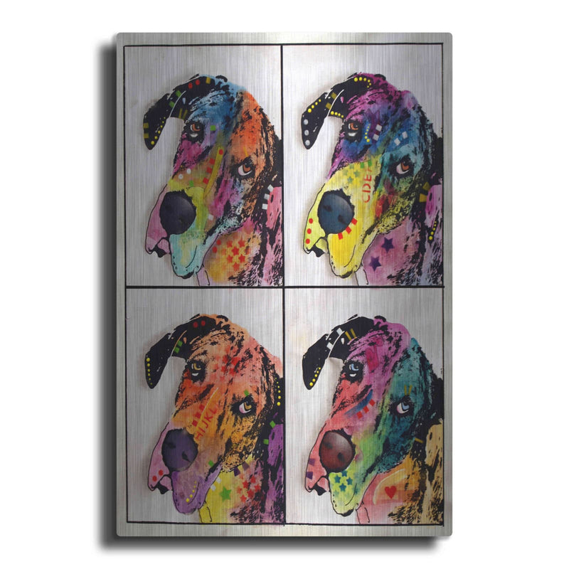 '4 Danes' by Dean Russo – Metal Wall Art