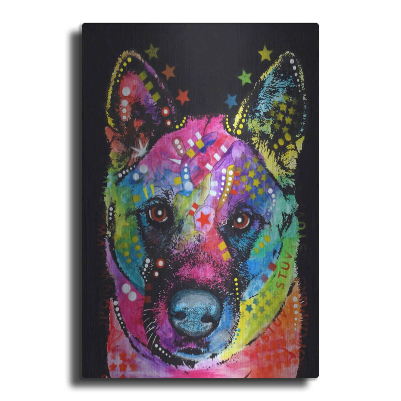 'Akita 2' by Dean Russo – Metal Wall Art