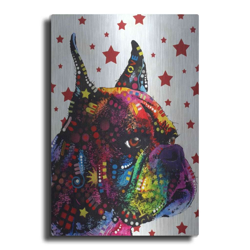 'Profile Boxer 2' by Dean Russo – Metal Wall Art